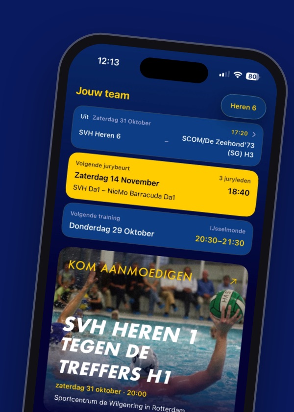 Heel SVH in je broekzak